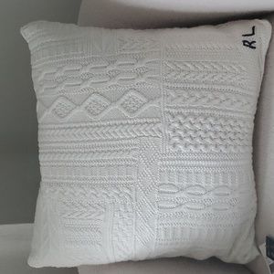Ralph Lauren knit pillow